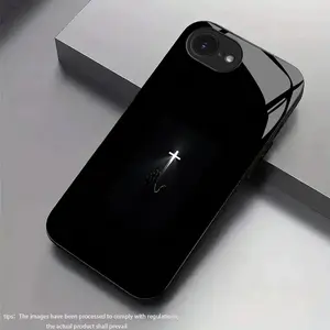 devout cross pattern design suitable for iPhone 17e High-quality Protective glass phone case Casing with a great feel and stylish design Phone Case Protection Accessories Cover Smartphone Cover
