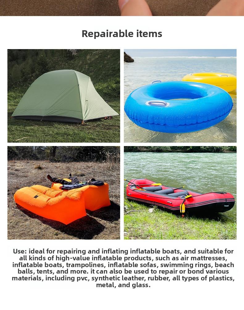 TPU Clear Repair Patch for Tent Raincoat Inflatable Products Waterproof Adhesive Tape for Camping Swimming Ring Leak Repair Rugby Bags Accessories
