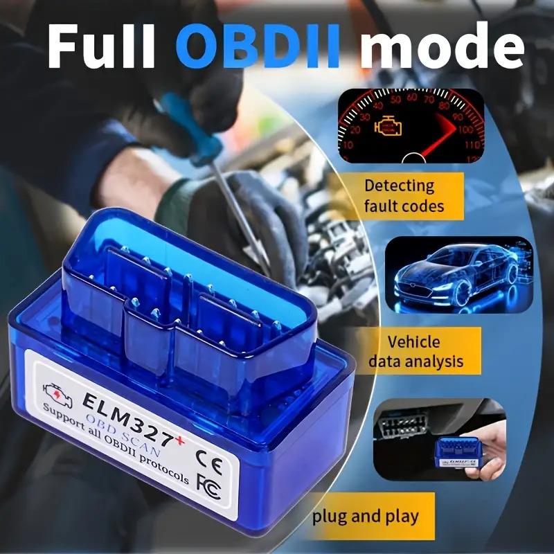 Wireless OBD2 Car Code Reader - Engine Fault Diagnostic Tool for iOS & Android