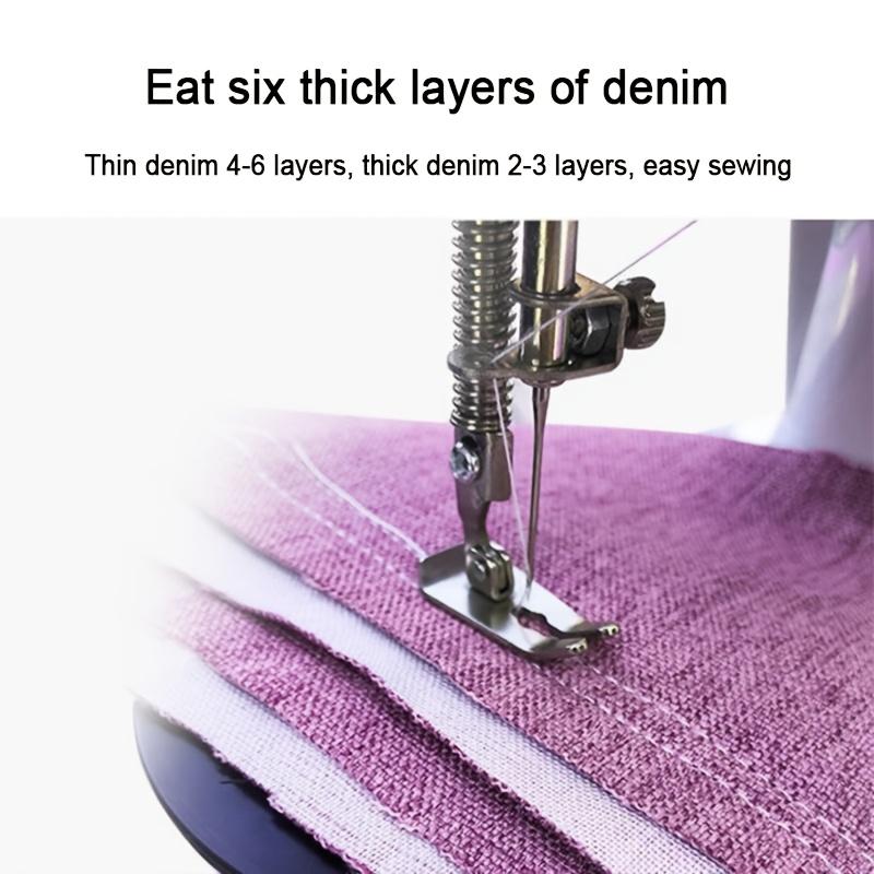 Sewing Machine, Mini Full-automatic Multifunctional Sewing Machine for Home Use, Mini Desktop Electric Sewing Machine for Eating Thick Clothes for Home Use