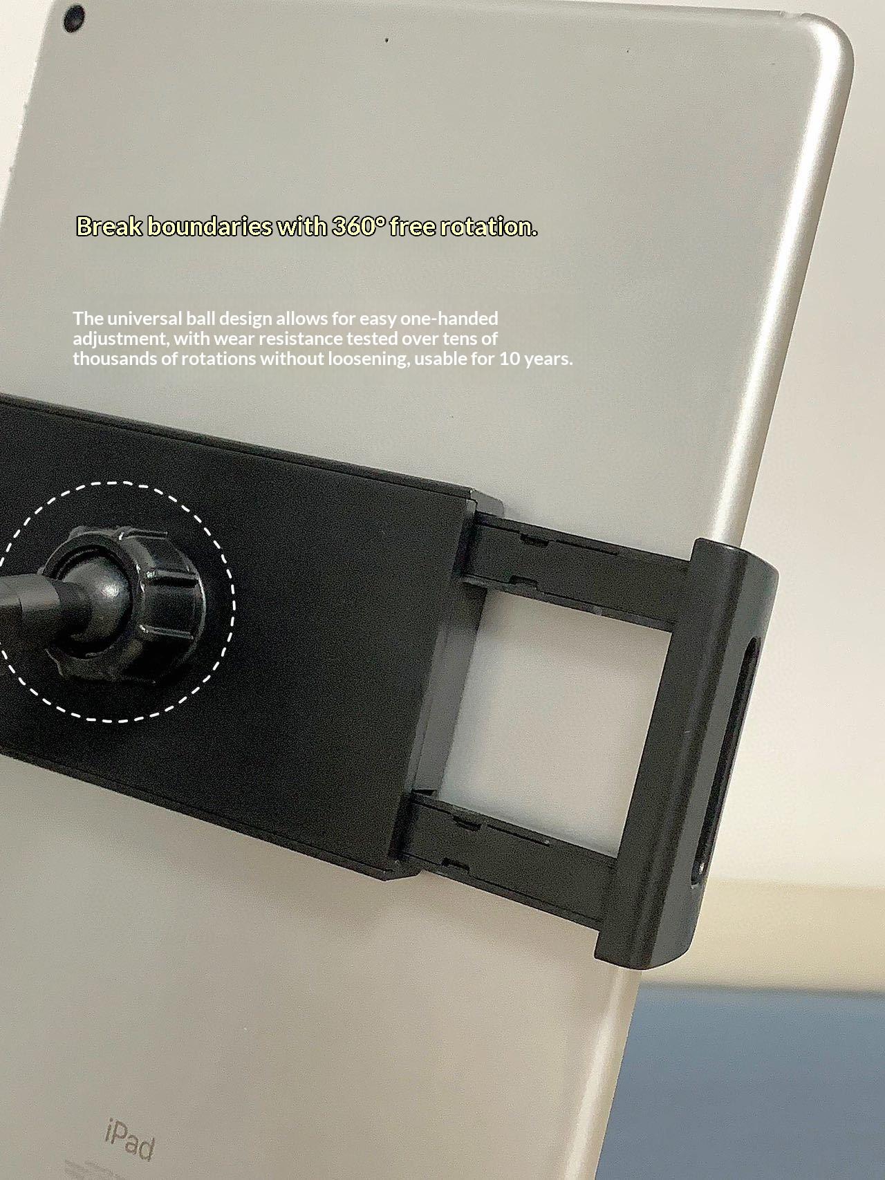 Insert-type bedside lazy bracket, mobile phone tablet bracket, adjustable, no punching, bed chasing mobile phone bracket