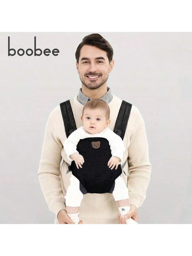 Ergonomic Multifunctional Baby Carrier, Lightweight Carrier, Newborn Sling Carriers, 4-In-1 Portable Travel Gear, Adjustable Comfortable Front & Back Straps, Perfect Gift for Newborns