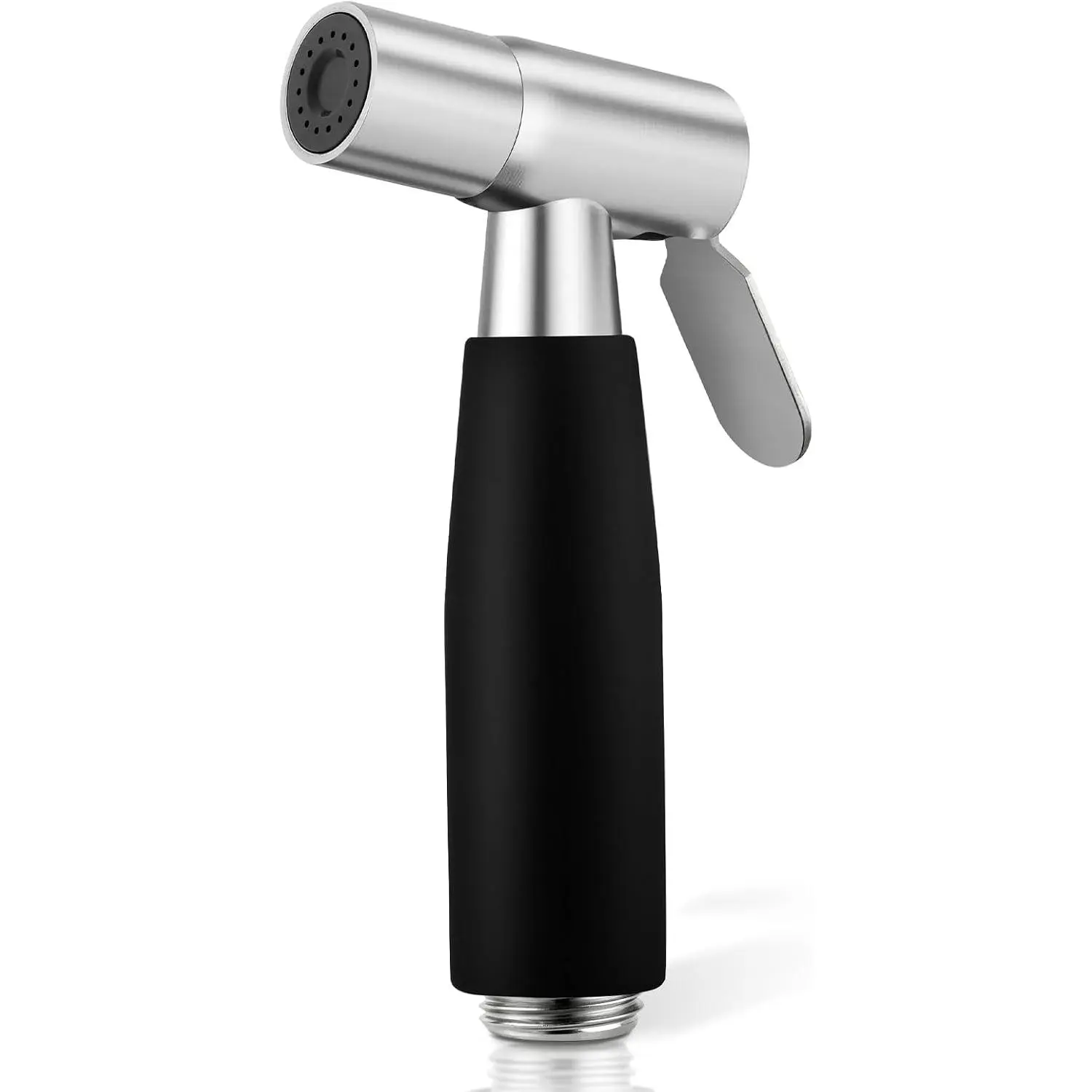 Handheld Bidet Sprayer ,Stainless Steel Muslim Shower  for Toilet,Adjustable  Jet Sprayer for Feminine Hygiene and  Bath Bathroom Cloth Diaper Cleaning (Black)