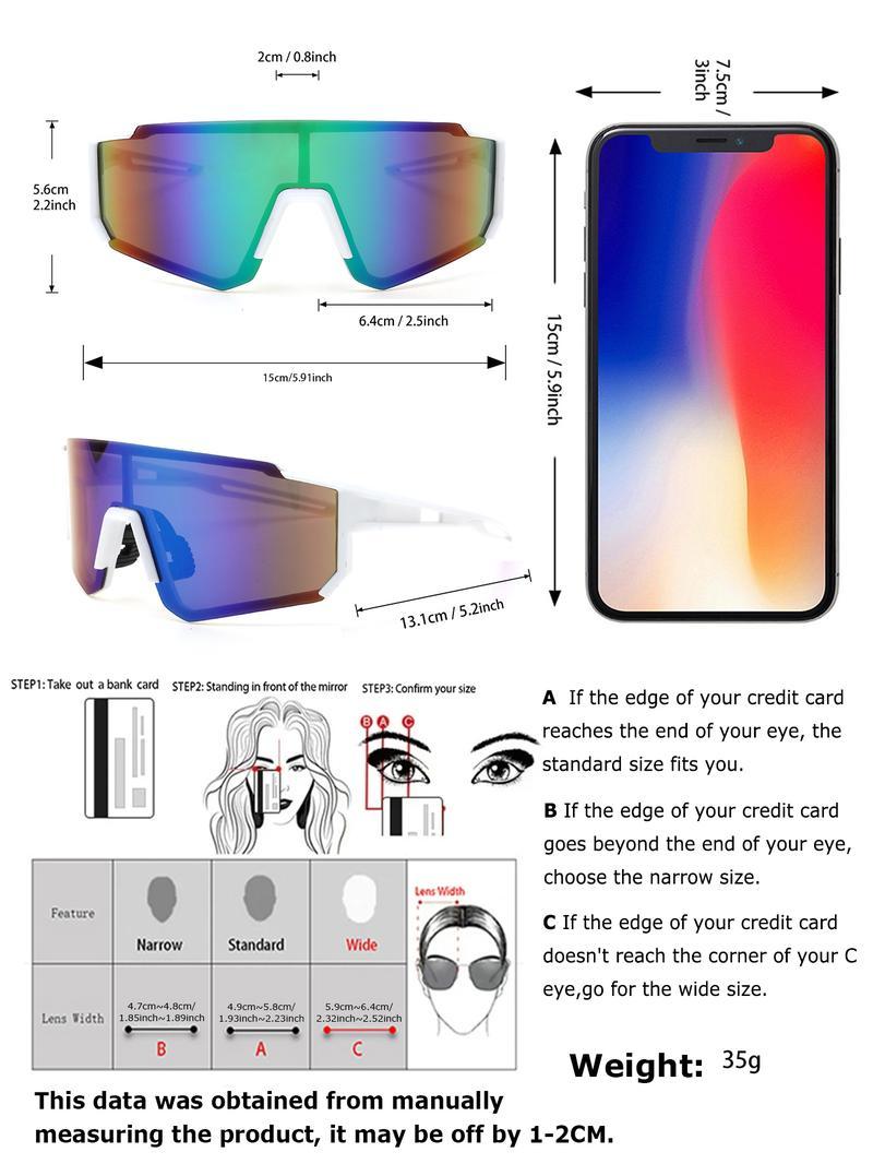 2-pack unisex  protective sunglasses, fashionable large-size sunglasses, fashionable sunglasses suitable for outdoor  cycling Lightweight Polarized Sports Square Small Oval Women's Glasses