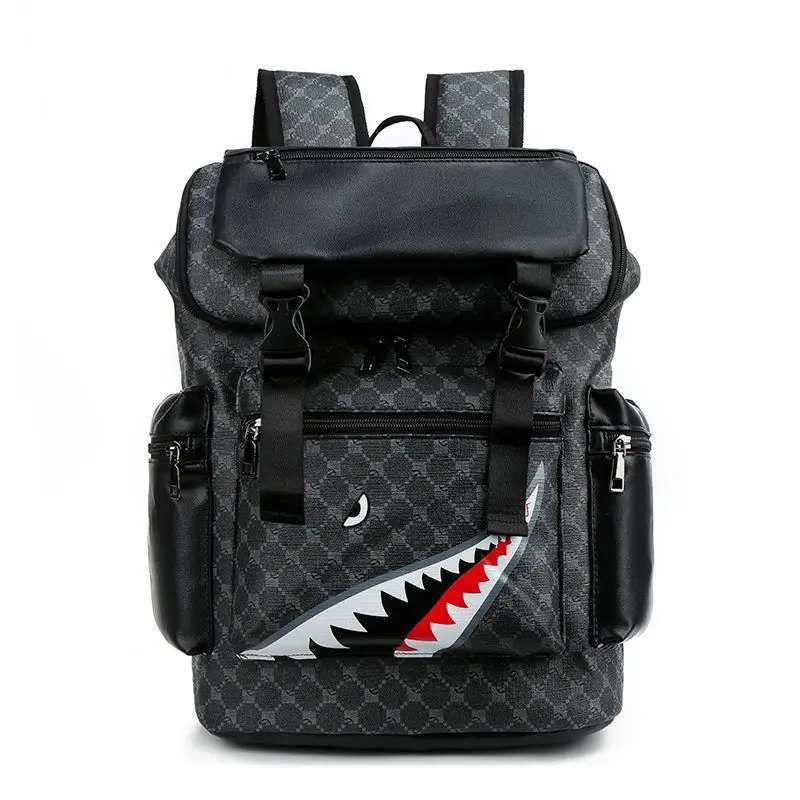 Men's Classic Plaid Textured Backpack, 2026 New Arrival, Roomy Interior Computer Bag with Multi Pockets, Shoulder Rucksack for Work, Study, Business Trips