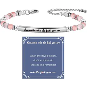 Tube Motivational Bracelets for Women, God is in Control Bracelet Inspirational Gifts for  Mom Bestie Friendship Birthday Valentine's Day Meaningful Gifts for Her