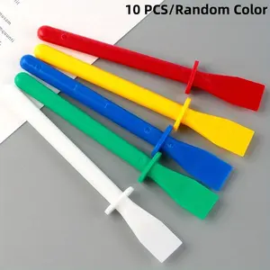 10-Piece Plastic Glue Applicator & Spreader Set, DIY Craft Tools for Art Projects
