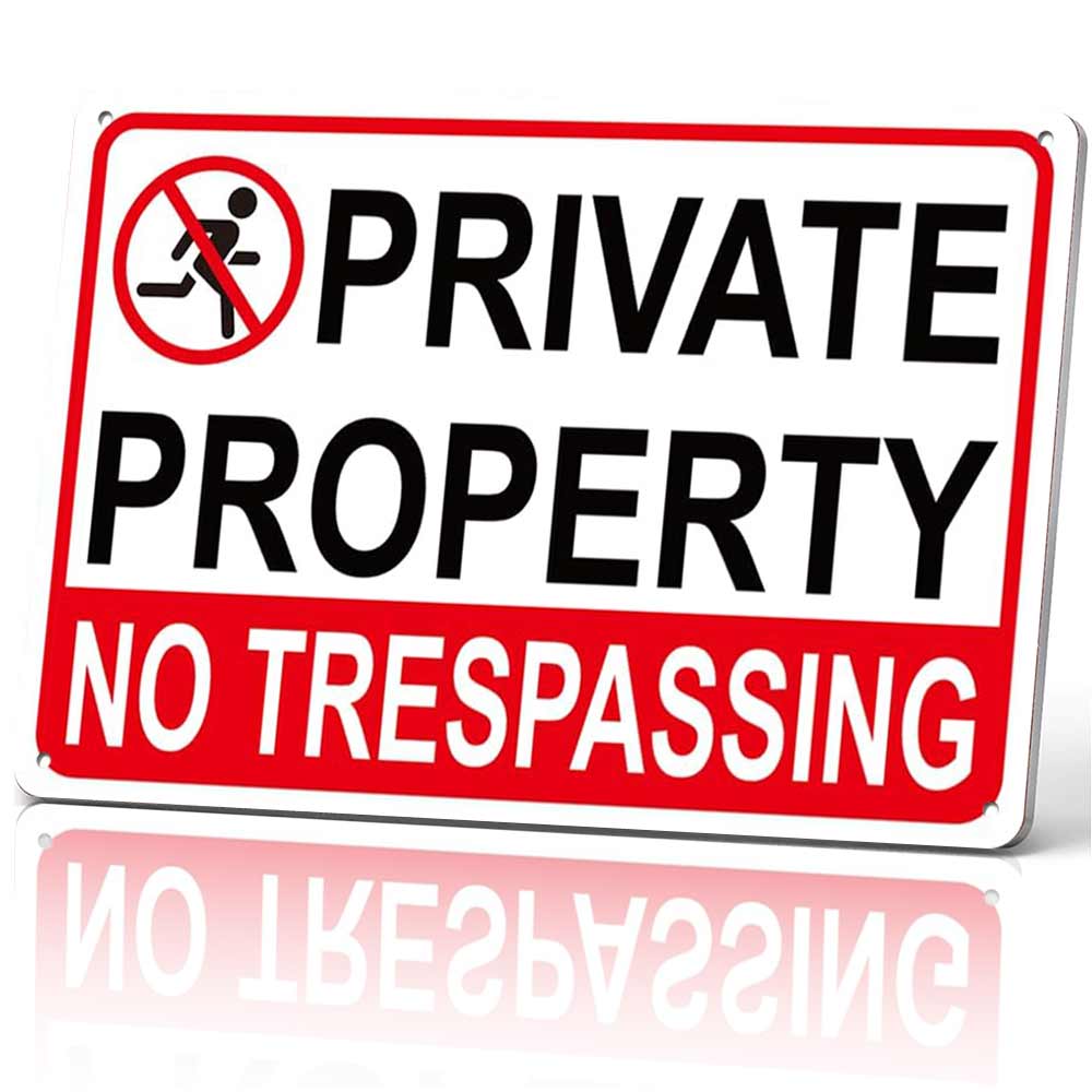 Private Property No Trespassing Metal Sign 12x8 In Aluminum, Vintage Warning Tin Sign for Home, Yard, Fence Decor, Retro Private Property Wall Art for Security, 12x8 Inch Aluminum Plaque Private Property No Trespassing Metal Sign 12x8 In Aluminum, Vintage Warning Tin Sign for Home, Yard, Fence Decor, Retro Private Property Wall Art for Security, 12x8 Inch Aluminum Plaque