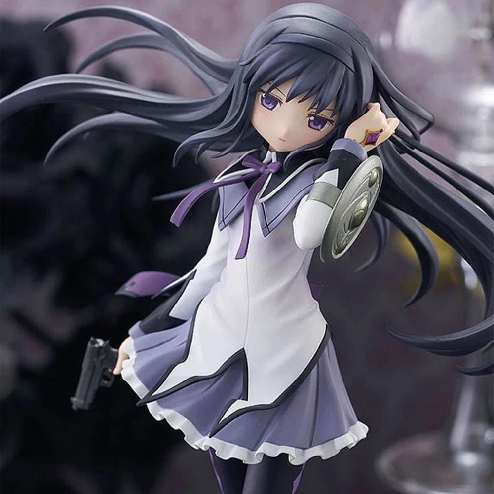 22cm PMMM Magical girl Anime Figure Kaname Madoka Action Figure Kawaii Akemi Homura Figurine cute Loli Collection Model Toy Gift