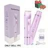 Bikini Trimmer for Women, 2 in 1 Dual Head Electric Razor Hair Removal Tool, Body & Facial Electric Shaver, Waterproof Wet & Dry Trimmer, Cordless Travel Groomer for Leg, Underarm & Bikini Zones, Rechargeable Body Trimmer, Holiday Gifts for Ladies