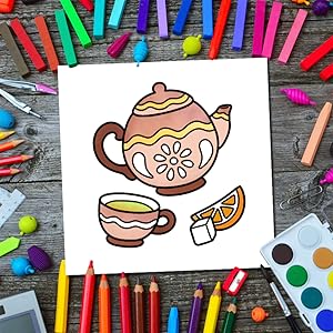 Cozy Girl Coloring Book: Bold and Easy Hygge Inspired Designs for Adults and Teens. Simple, Cute Illustrations with Thick Lines (Cozy Girl Series)