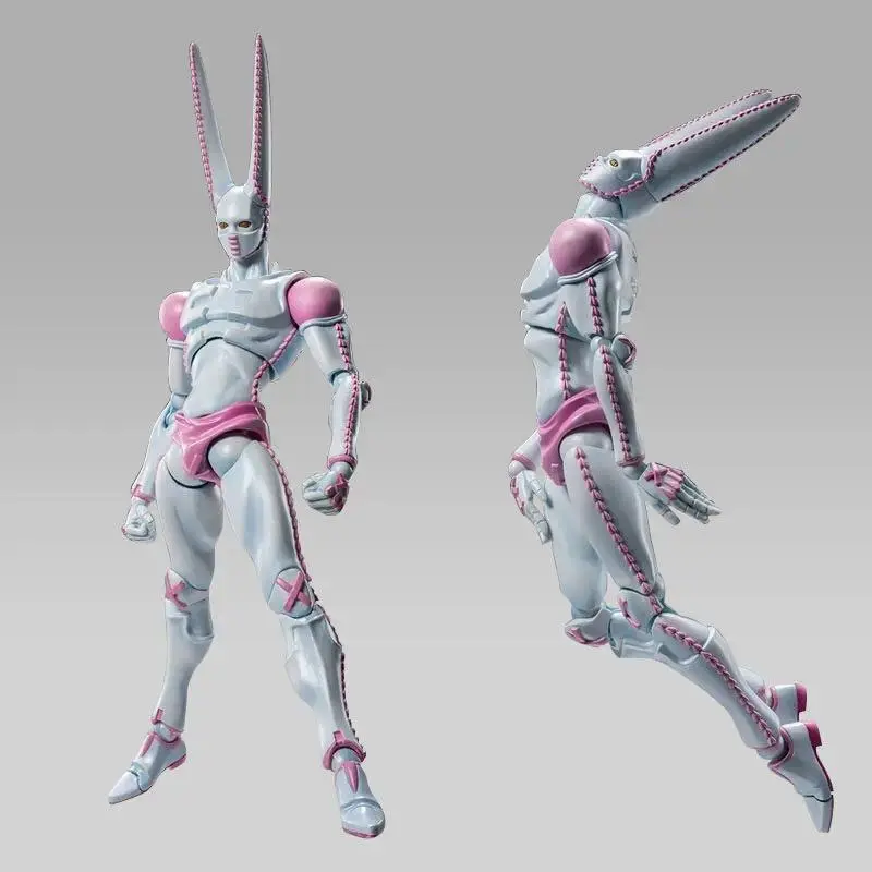 Jojo's Bizarre Adventure SBR D4C Super Action Statue, Unisex Collectible Articulated Model Toy with Bold Art & SBR Energy, Ornament for Anime Fans