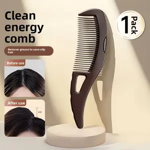 Hollow Teeth Scalp Massage Comb, Multi-Purpose Hair Detangling & Body Scraping Tool for Head, Neck, Back & Waist Daily Care