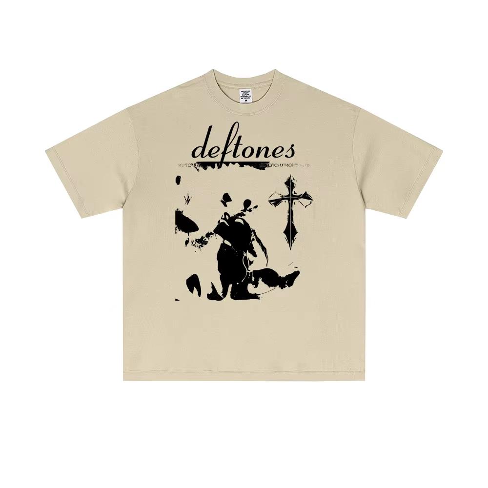 Rock Band Deftones Saturday Night Wrist T Shirt Men Women Alternative Heavy Metal Streetwear Male Fashion Oversized T-shirt Tops