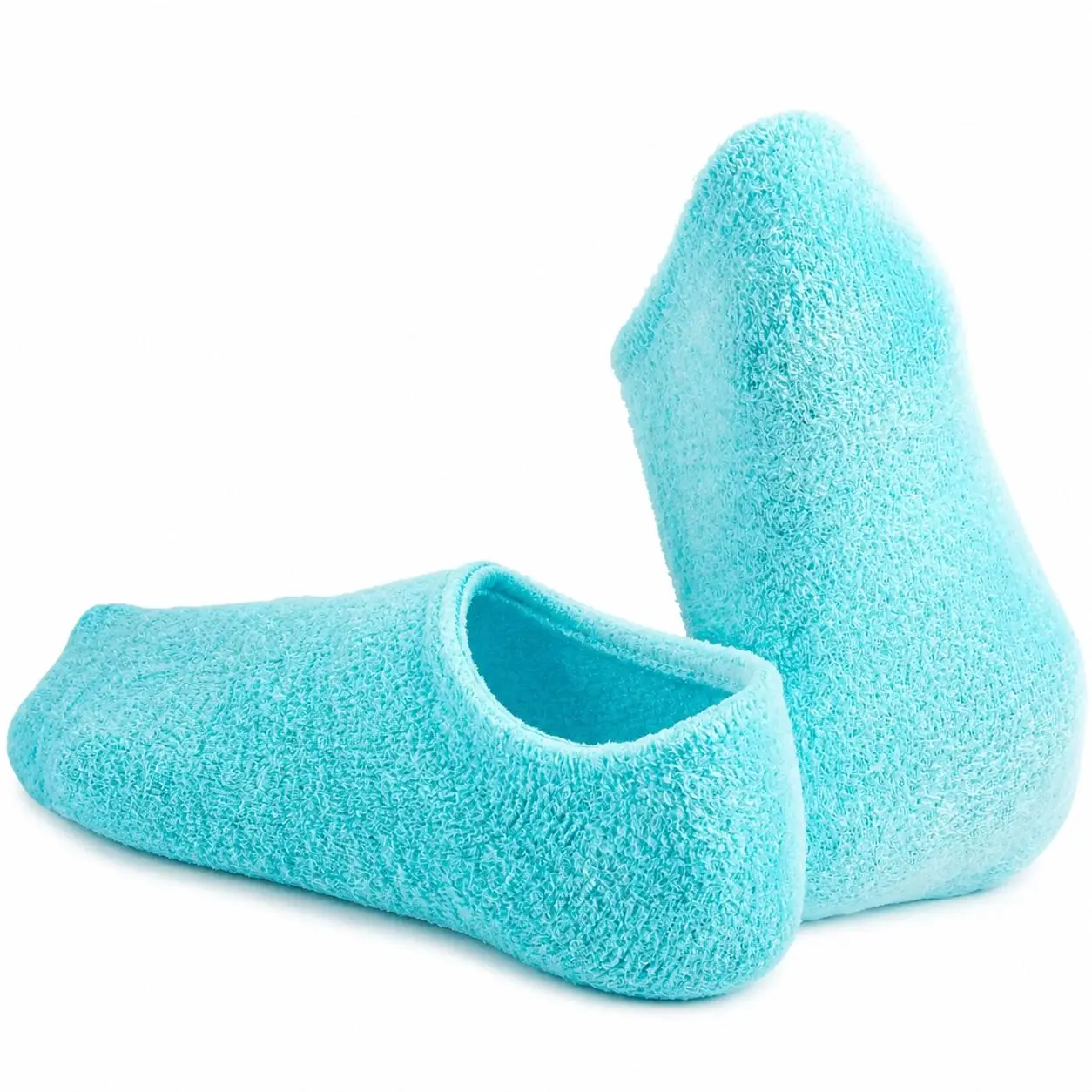 Moisturizing Gel-Infused Silicone Foot Socks for Women – Spa-Grade Aloe Vera, Vitamin E and Jojoba Oil Hydration Therapy, Soft Comfort Fit Up to US Size 8.5, Ideal for Daily Self-Care, Recovery or Thoughtful Gifting
