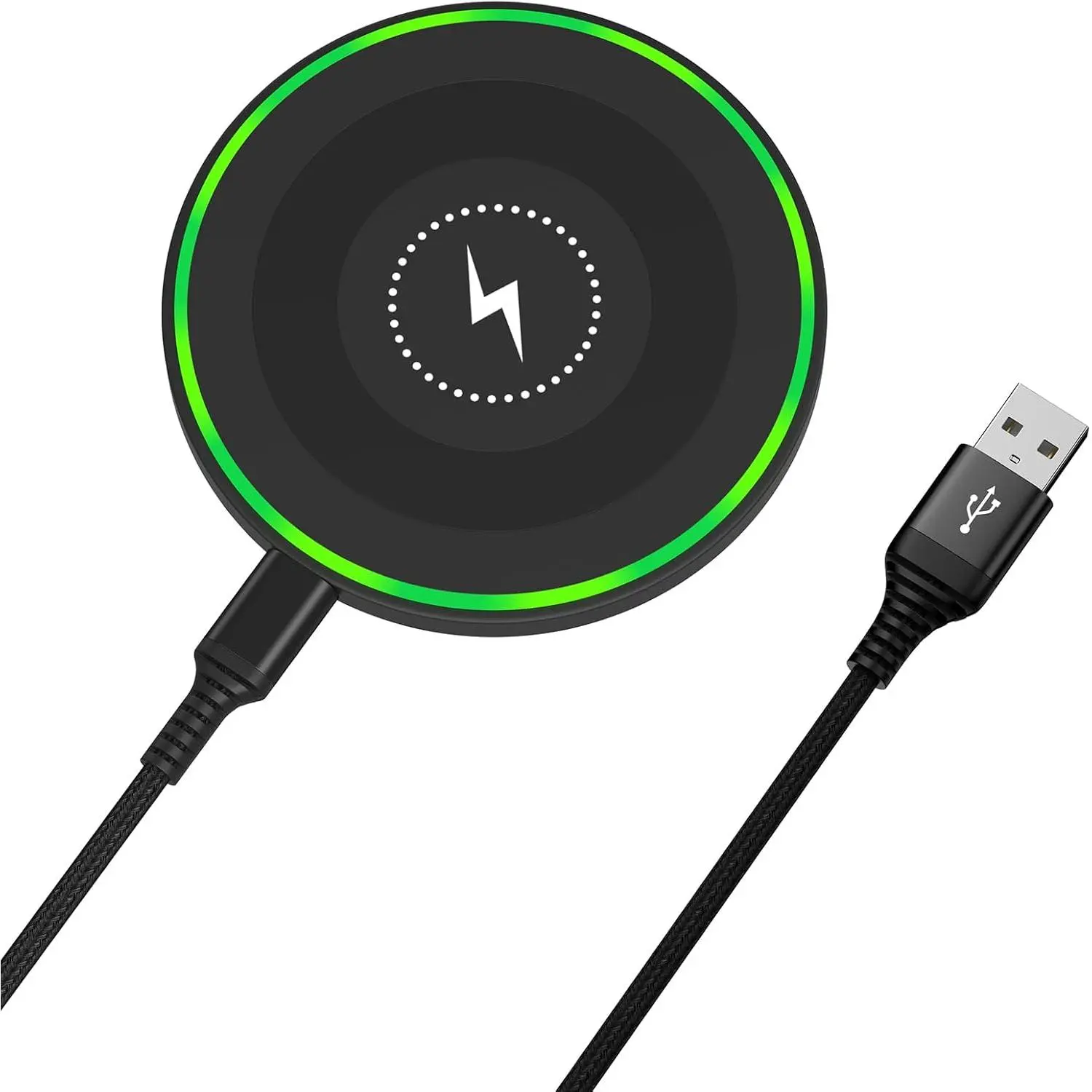 15W Wireless Charger Fast Charging Pad for Motorola Moto G Stylus 5G 2025/G Power 2024/Edge+/razr+/Edge/X50 Ultra, Android Wireless Charging Station for Samsung Galaxy