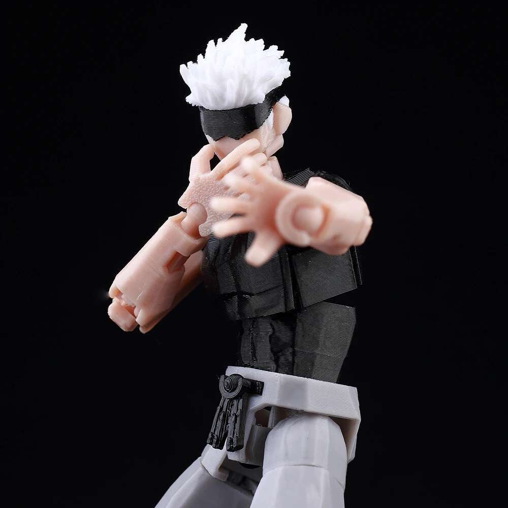 9L3D Printed Jujutsu Kaisen 3D Mini Figures, Satoru Gojo & Geto Suguru Action Model, Anime PVC Collectible Statue, Gift for Fans