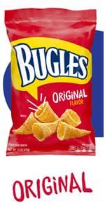 Original Crispy Corn Snacks, Snack Bags Multipack, 10 Ct, 8.75 oz Crunchy Flavor