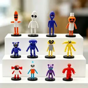 12-Piece Suzi's Restaurant Game Merchandise Figurines, Pizzy's Parlor Abstract Handmade Model Decorations, Collectible Display Items