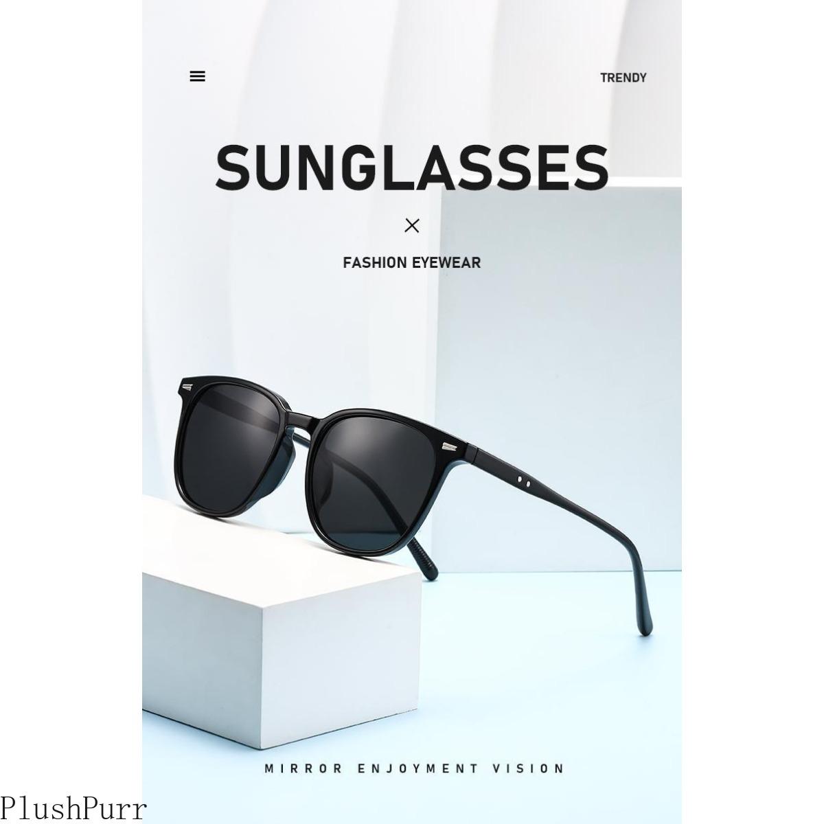 4-Pack Ultra Light Square Sunglasses for Women & Men – Face-Flattering Design, Trendy Natural Color Palette, UV400 Protection & Comfortable Wear for Daily Life, Outdoor Activities