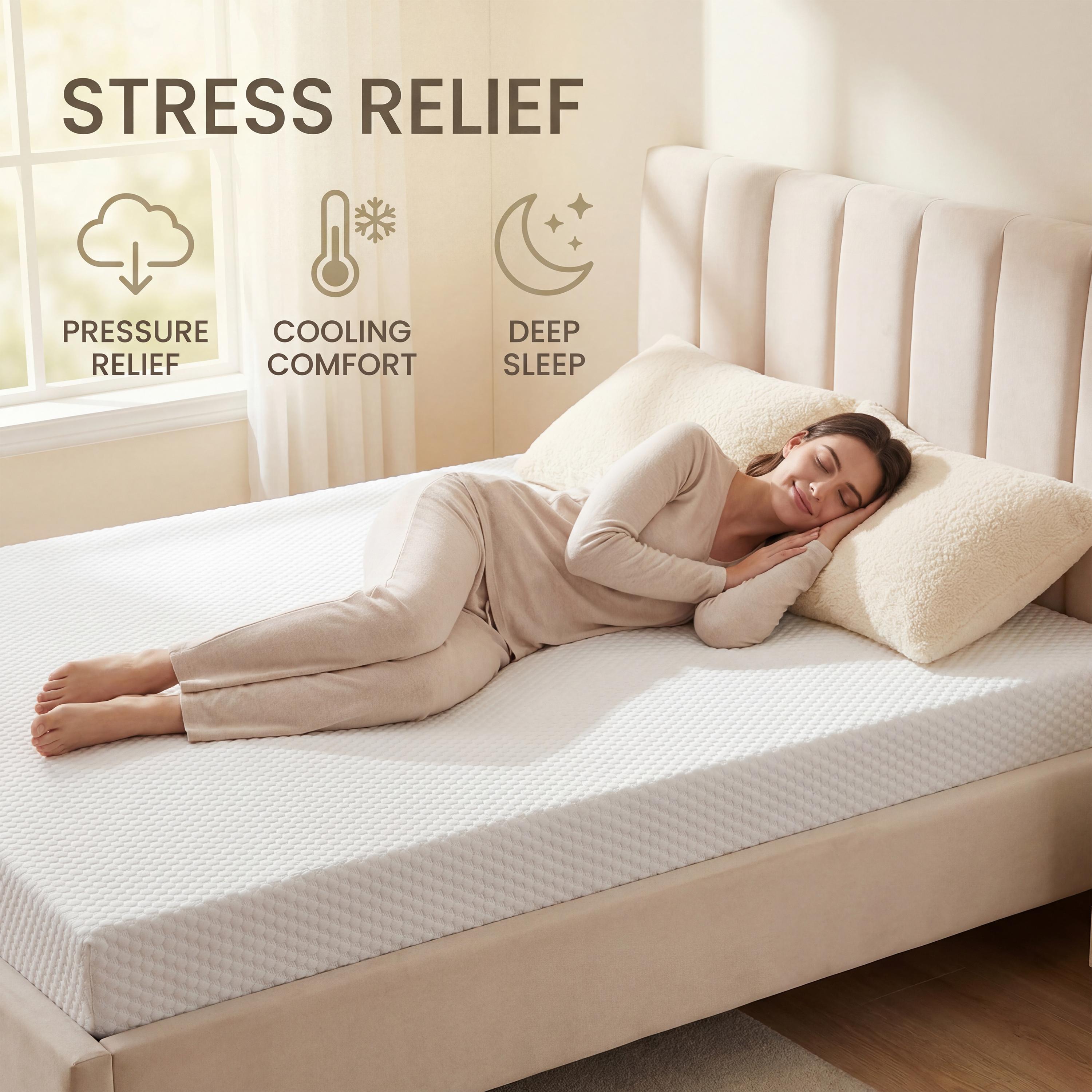 5/6/8/10/12 Inch Twin,TXL, Full, Queen, Mattress Memory Memory foam mattress, bedroom mattress, medium firmness, Lumbar Support, For Home Rooms Hotels, Boxed Halloween ChristmasGift Furniture Ergonomic queen size mattress Interior Modern Multi-Level 5/6/8/10/12 Inch Twin,TXL, Full, Queen, Mattress Memory Memory foam mattress, bedroom mattress, medium firmness, Lumbar Support, For Home Rooms Hotels, Boxed Halloween ChristmasGift Furniture Ergonomic queen size mattress Interior Modern Multi-Level