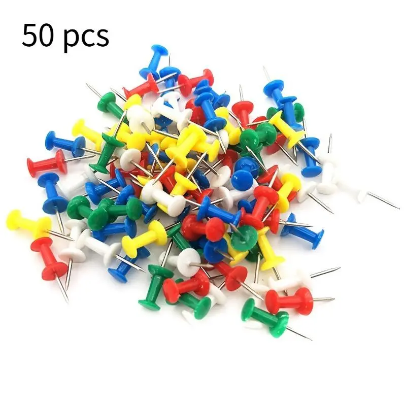 Creative Colorful and Macaron Mini Head Nails - DIY Photo Wall Decoration Special Hand Pressure Fixing Nails.