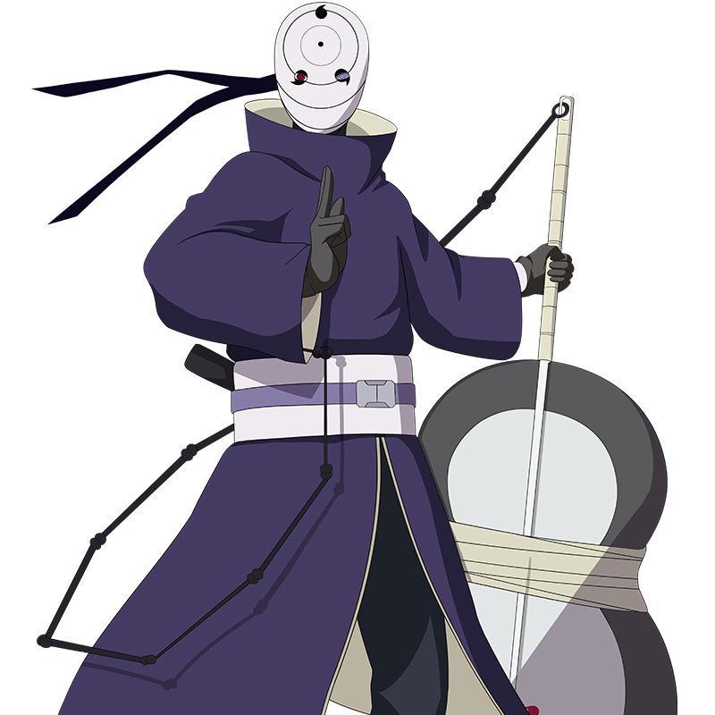 Anime Ninja Cosplay Uchiha Mask Tobi Obito Akatsuki Ninja Madara Cosplay Costume Props Halloween Party Mask Headgear Cos Obito