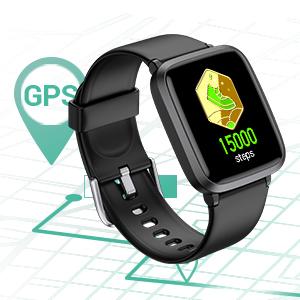Fitness Tracker Watch with Heart Rate Monitor, Activity Tracker with Pedometer, Sleep Monitor, Calories & Step Counter, IP68 Waterproof Smart Watches for Women Men Fitness Watch for Sports