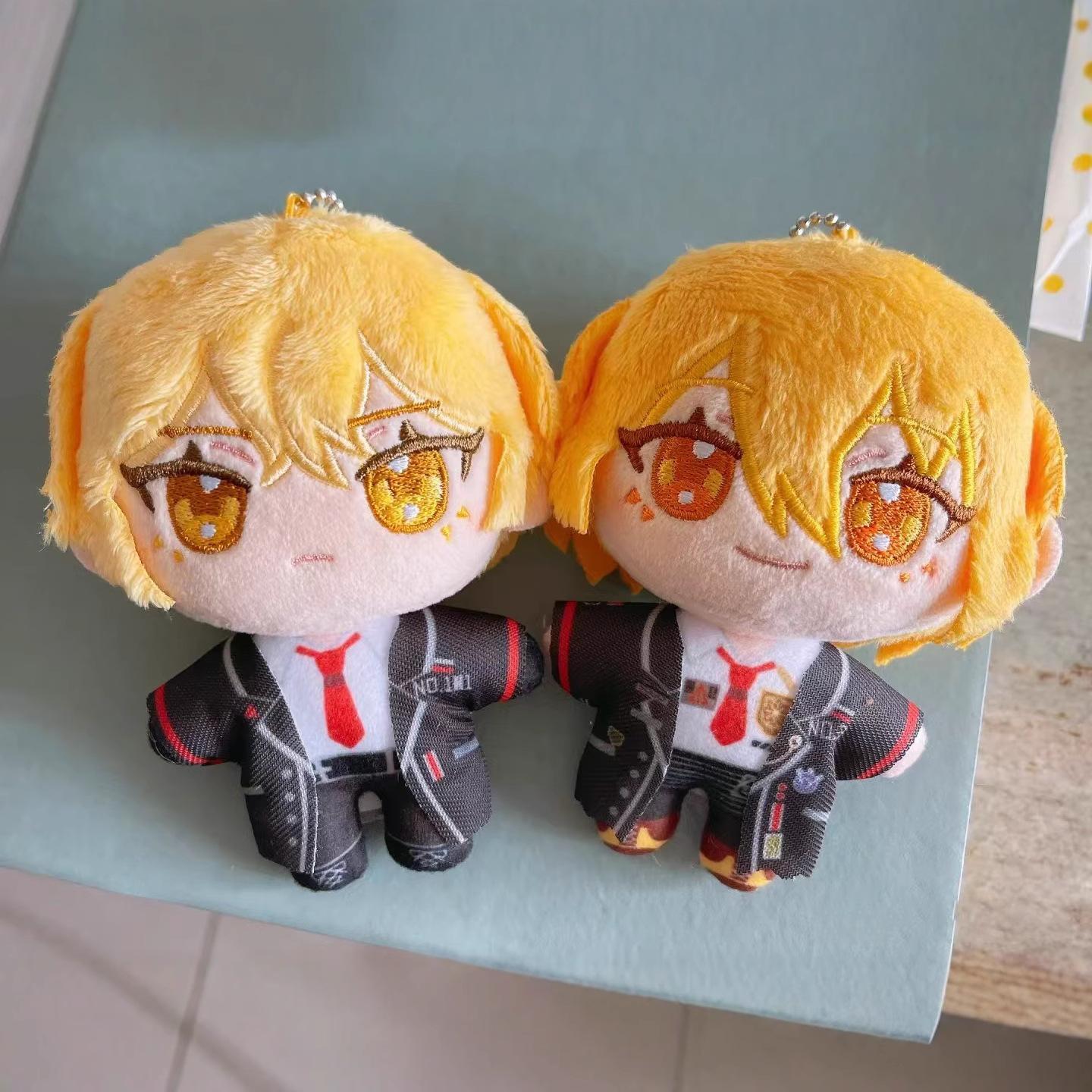 10cm Anime Limbus Company Plush Toys Cotton Plushie Doll Ishmael Dante Faust Don Quixote Palm Cartoon Stuffed Peripherials Gifts