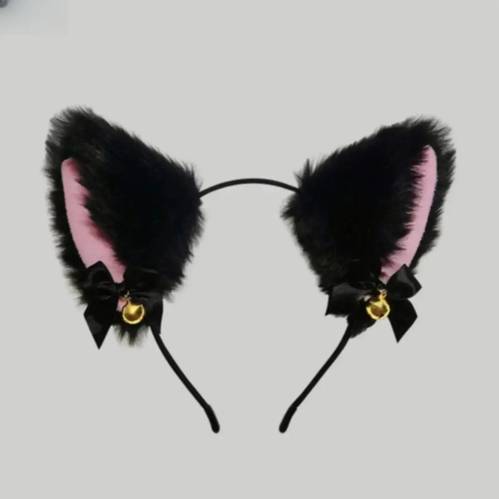 Cute Puffy Headband for Women, Soft Plush Whimsical Animal Costume Accessory for Holiday Parties and Casual Cosplay, Animals, Plush Texture, Fashion, Hair Bows Headbands, Whimsy
