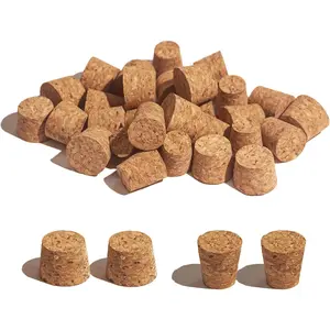 30 Pack Tapered Cork Stoppers -   Soft Corks for , , Bottles, and Creative Crafts