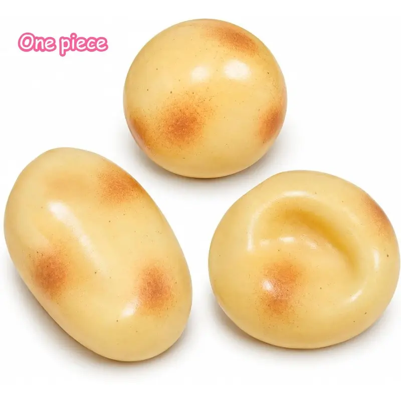 Squishy Coconut Oil Potato Moldable Stress Ball Fidget Toy No Rebound Potato Handmade Stress Ball Squeeze Toys Anti-Stress Mood Relief Toy Soft Stress Balls