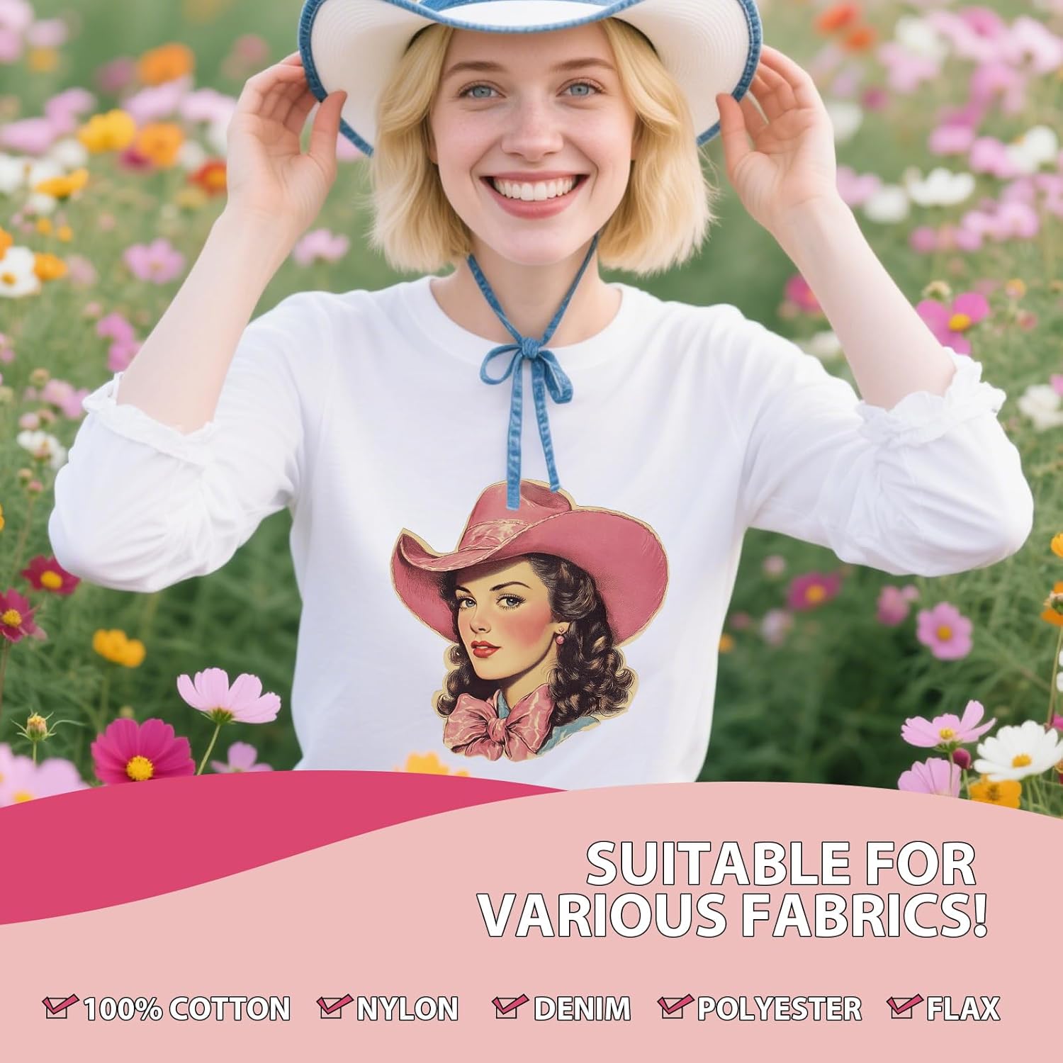 Cowgirl Iron on Transfers for Tshirts - 20 count Dtf Transfers Ready to Press, Western Oils Painting Iron on Patches, Retro Cowgirls Heat Sublimation Stickers for DIY Clothes Bags Cowgirl Iron on Transfers for Tshirts - 20 count Dtf Transfers Ready to Press, Western Oils Painting Iron on Patches, Retro Cowgirls Heat Sublimation Stickers for DIY Clothes Bags