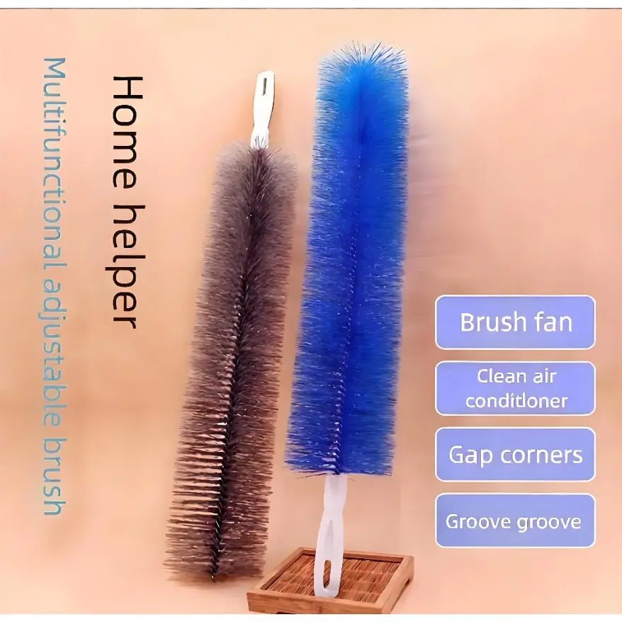 12-Pack  Fan cleaning brush, dust removal brush, cleaning brush, bendable microfiber head,reusable dust collector,washable,suitable for ceiling fan baldes