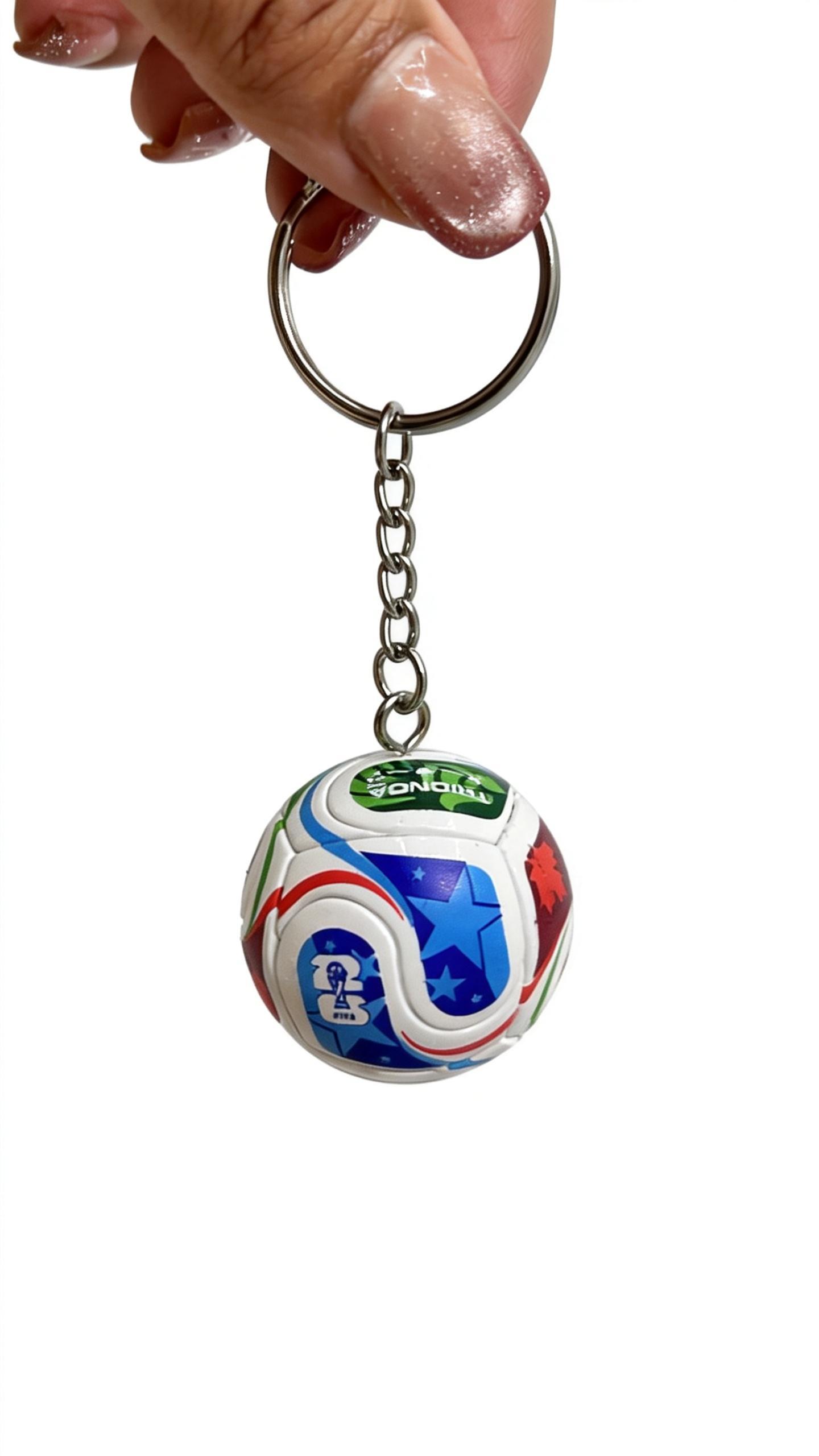 2026 USA-Canada-Mexico Soccer Trophy Keychain Set |   Premium Sports Fan Accessories