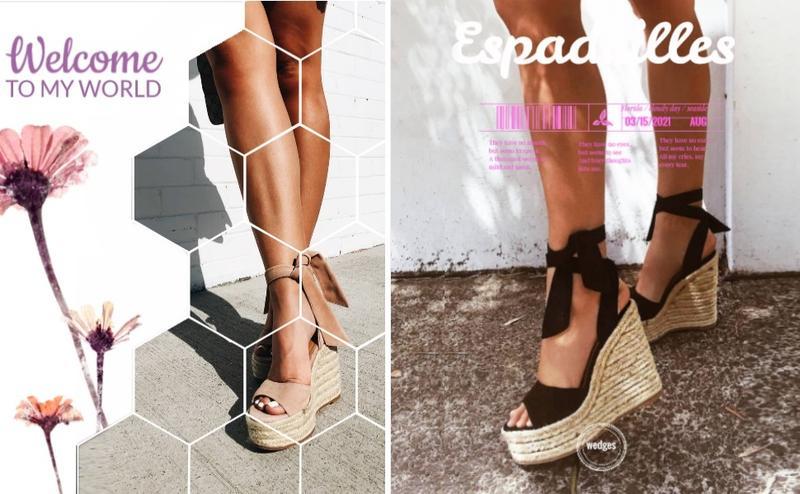 Fashare Womens Espadrilles Wedges Sandals Heels Open Toe Tie Lace Up Platform Ankle Strap Summer Dress Shoes