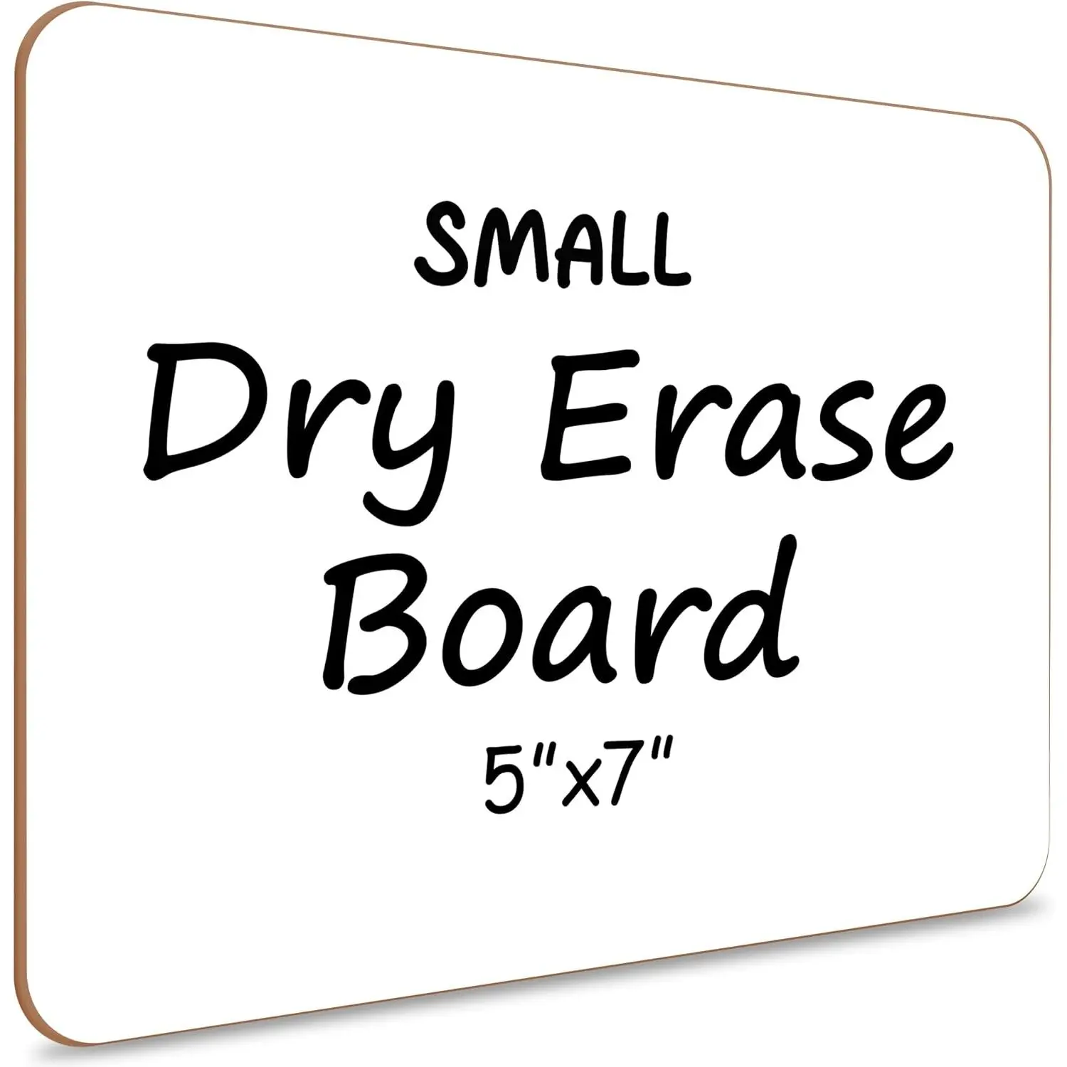 5x7 Small Dry Erase Board, Mini Whiteboard for Students and  | Compact Double-Sided, Handheld Classroom Practice, Office Notes, Kitchen Lists, Daily Reminders, Easy to Clean  Durable