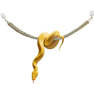 Climbing Toys Snakes Enrichment Toys Swing Climbing Rope for Ball Python Corn Snake Reptile Climbing Accessories