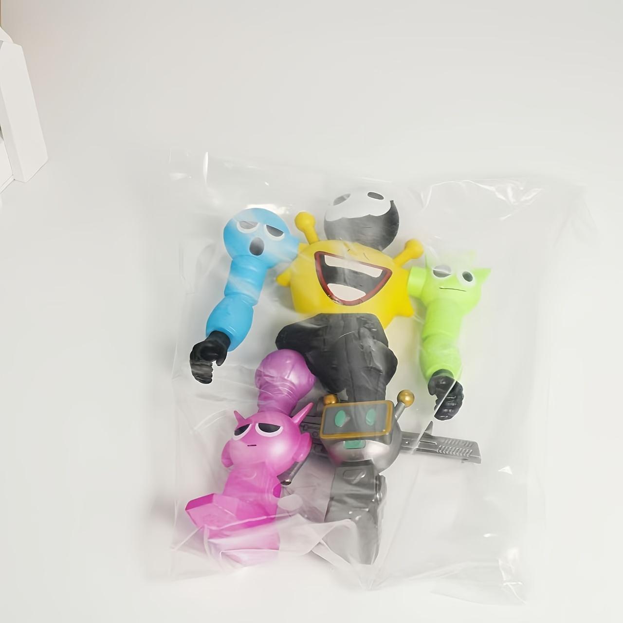 Multi-Colored Rhythm Box Jointed Robot Figure, Poseable Collectible Model, Durable PVC, Home Decor, Holiday Gift, Fashion Game Fans