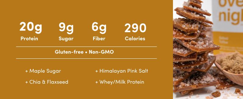 Creamy Overnight Oats Variety (16 + Shaker)  High Protein 5g Fiber, Green Apple Cinnamon  Coconut Cream Pie