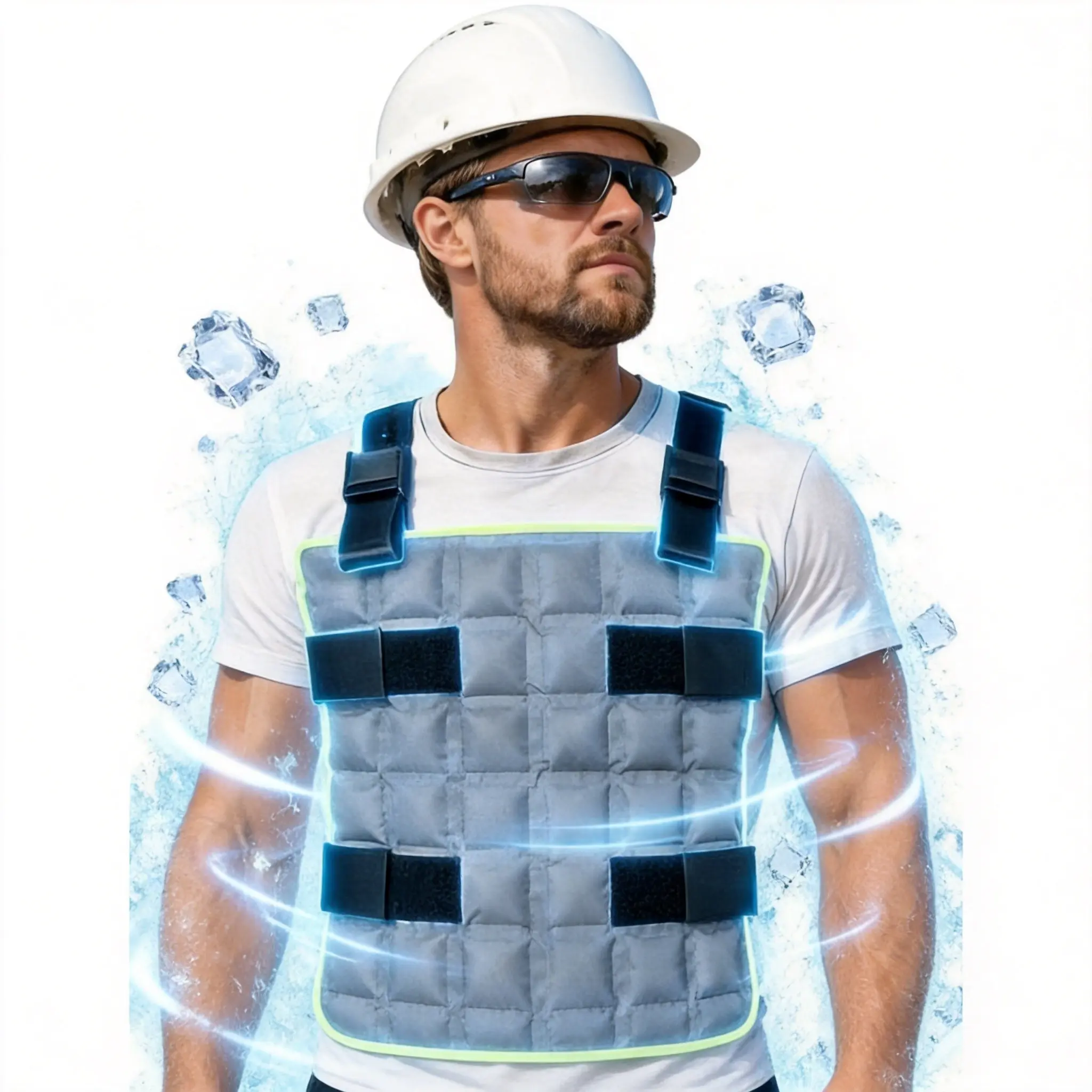 Cooling Vest for Men & Women in Summer, Wearable Summer Running Cooling Vest, Cooling Vest for Workers in Heat, Comfortable and Breathable Design, Breathable Sports Vest, Sport Vests