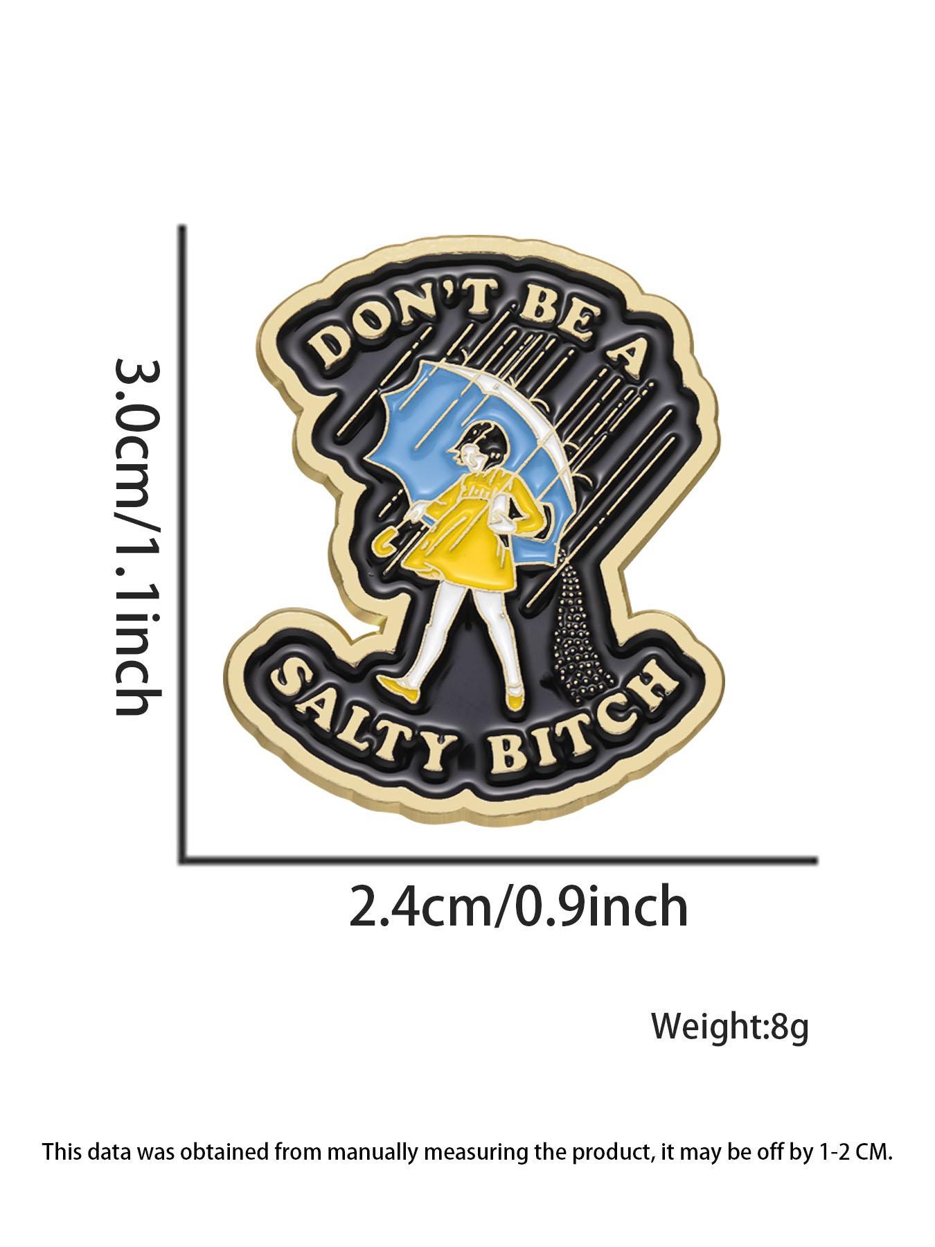 Cute Cartoon Girl Design Brooch, Enamel Pin Suitable for Backpacks, Jeans, Scarves, Hats Decoration, Trendy All-match & Exquisite Brooch for Birthday Gift, Gifts for Her