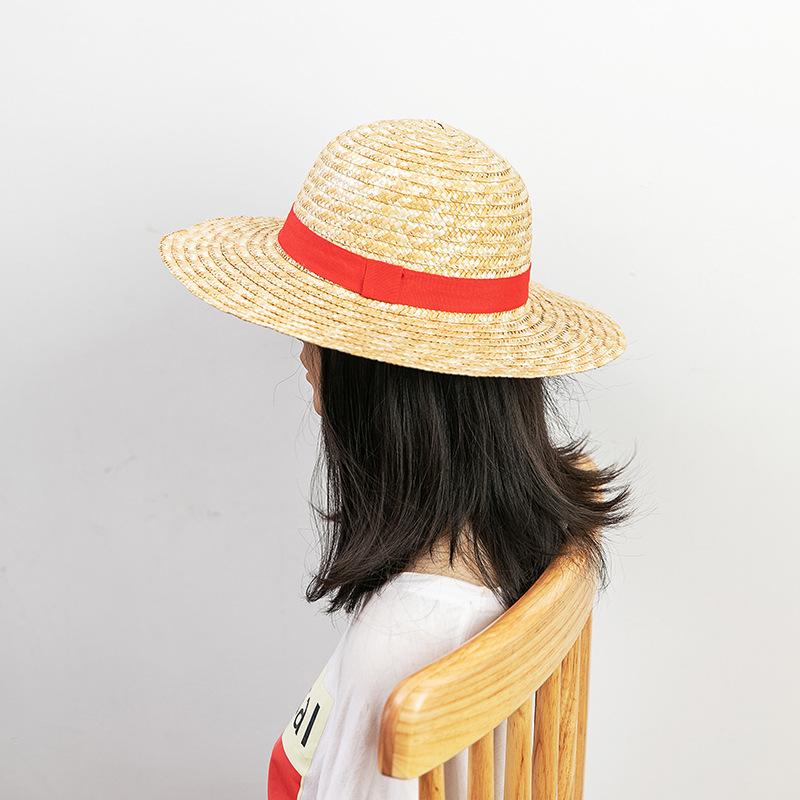 One Piece Straw Hat COSPLAY Anime Costume Straw Parent-Child Hat Performance Hat Gift for Friends party