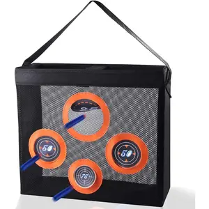 Portable Shooting Practice Target Toy Storage Mesh Bag Compatible with Nerf Darts for Kids 6+fidget toys