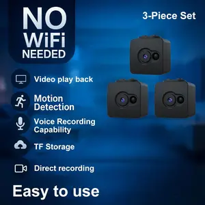 YINGWEICAM This Camera Records Directly Without Requiring Wi-Fi,, And Features Continuous Loop Recording. It'S Portable, Has a Rechargeable Battery, And Offers a Plug-And-Play Setup, Making It Perfect for Home Security