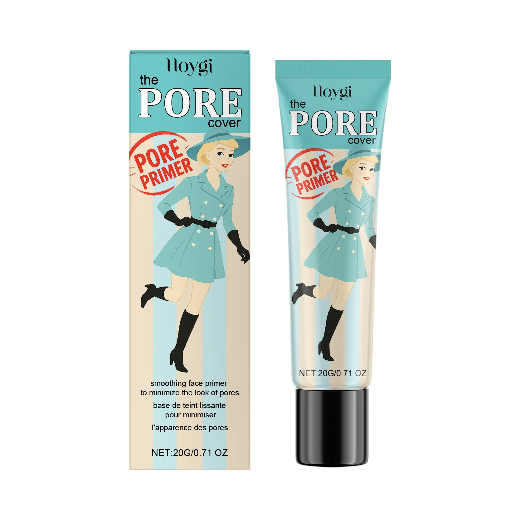 Lightweight Makeup Base Primer - Daily Beauty Care Product, Easy to Apply, Travel-Friendly, Suitable for Home & Personal Use