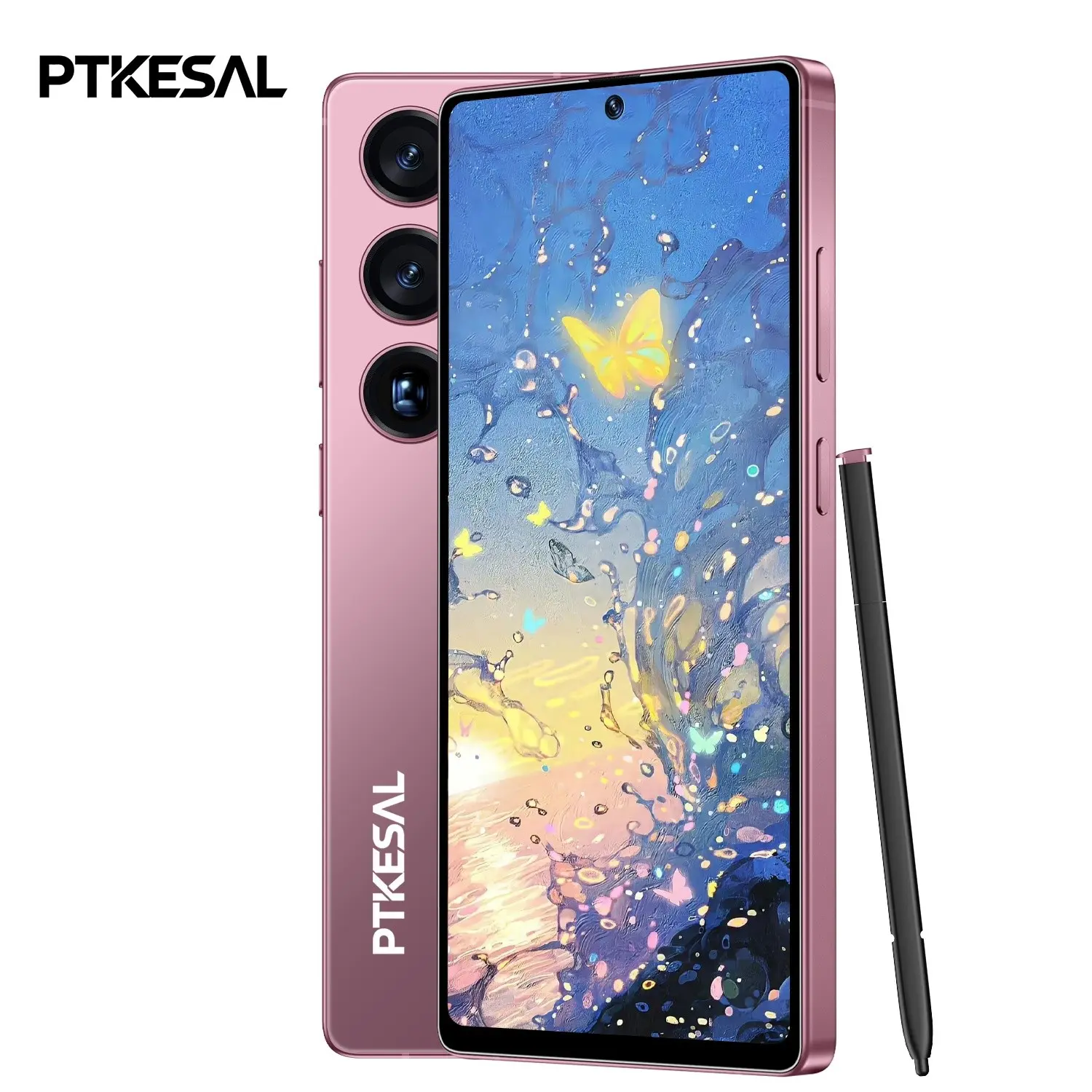 Ptkesal-25 Ultra Smart Android Phone, 6.75-Inch HD Full Screen, 6gb RAM + 128GB Storage, 4100mah Battery, Face Recognition, GPS
