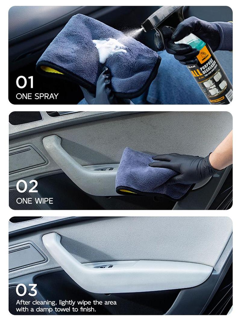 Nuan Heavy Duty Degreaser  Upgraded Car Foam Cleaner, Easy to Use & Material-Protecting, 2-in-1 Cleaning & Maintenance!NUAN heavy duty degreaser