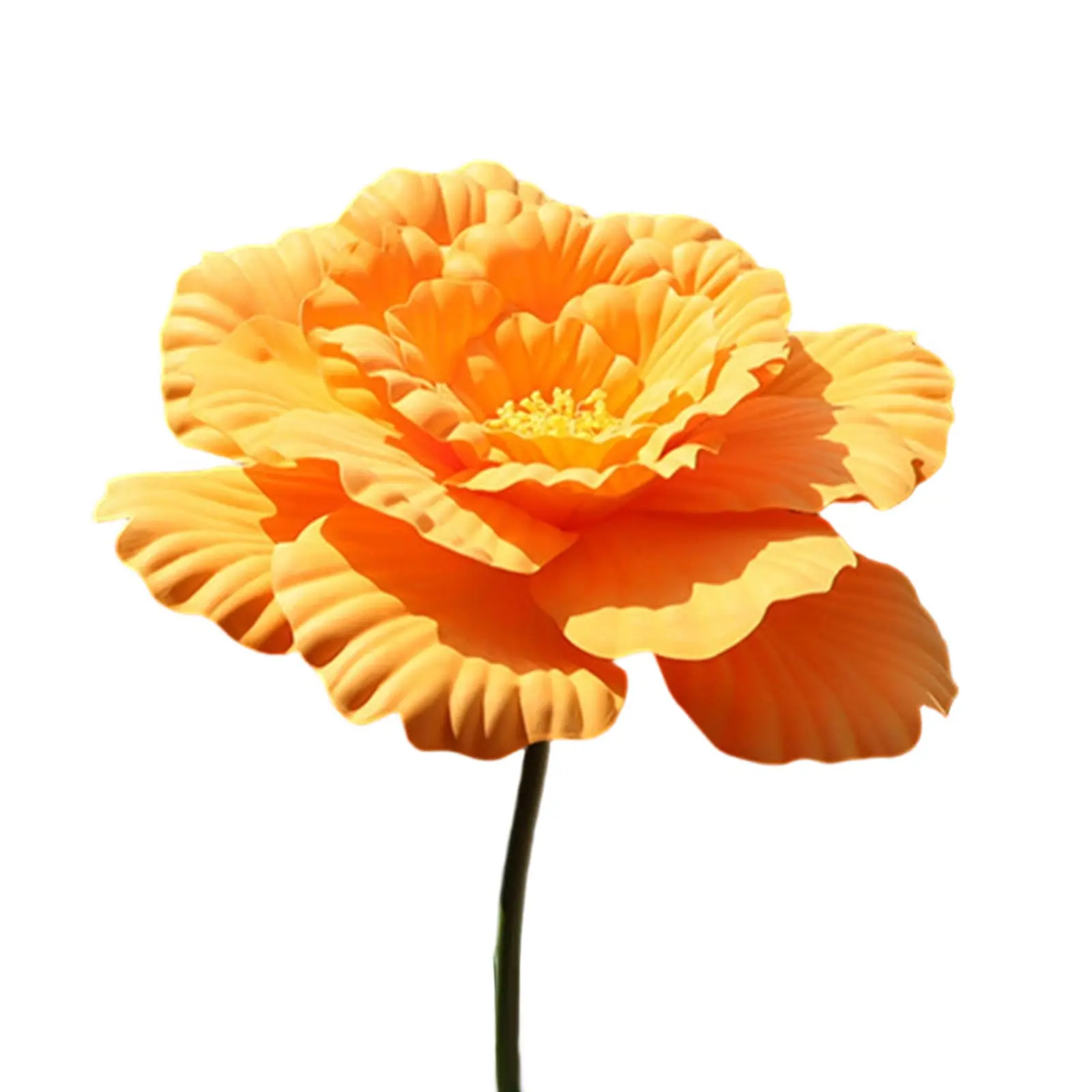 Large Holiday Artificial Decorative Flowers，Giant Flowers for Decoration Artificial Peony Flower Head Large Fake Flower for Background Wedding Stage Party Decor