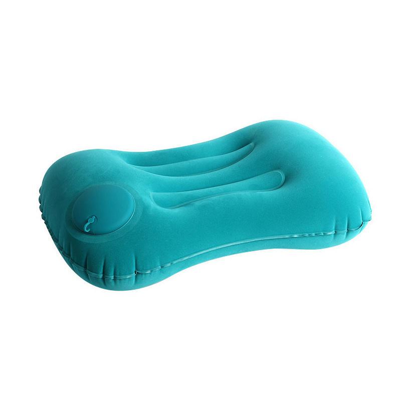 Compact Inflatable Neck Pillow, Portable Travel Pillow for Comfort, Office, Home, and Camping